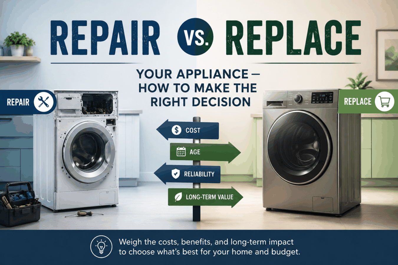 old appliance vs new